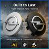 For Opel Crosa D Astra H Insignia Astra J Zafira B Mokkaastra Vivaro Astra G 4Pcs 56mm Car Wheel Center Caps Hub Cap Covers Emblem