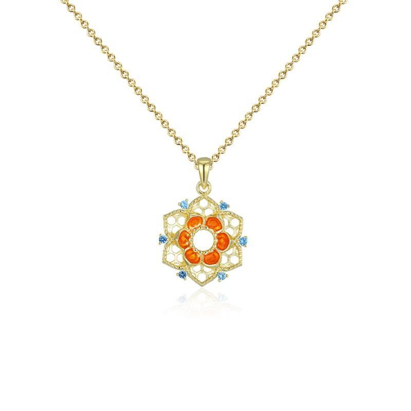 Original S925 pure jewelry women s high-end sense niche collarbone chain antique accessories silver necklace 925 silver