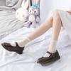 Schoolgirl pattern chiffon lace cute knee socks