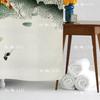 Nature Plant Bathroom Decor Shower Curtain Artistic Bathroom Decor