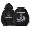 The Nightmare Carlos Prates Smoking Hazaro Hoodies Men Women Violence Aesthetics Sweatshirts Casual Fleece Long Sleeve Pullovers