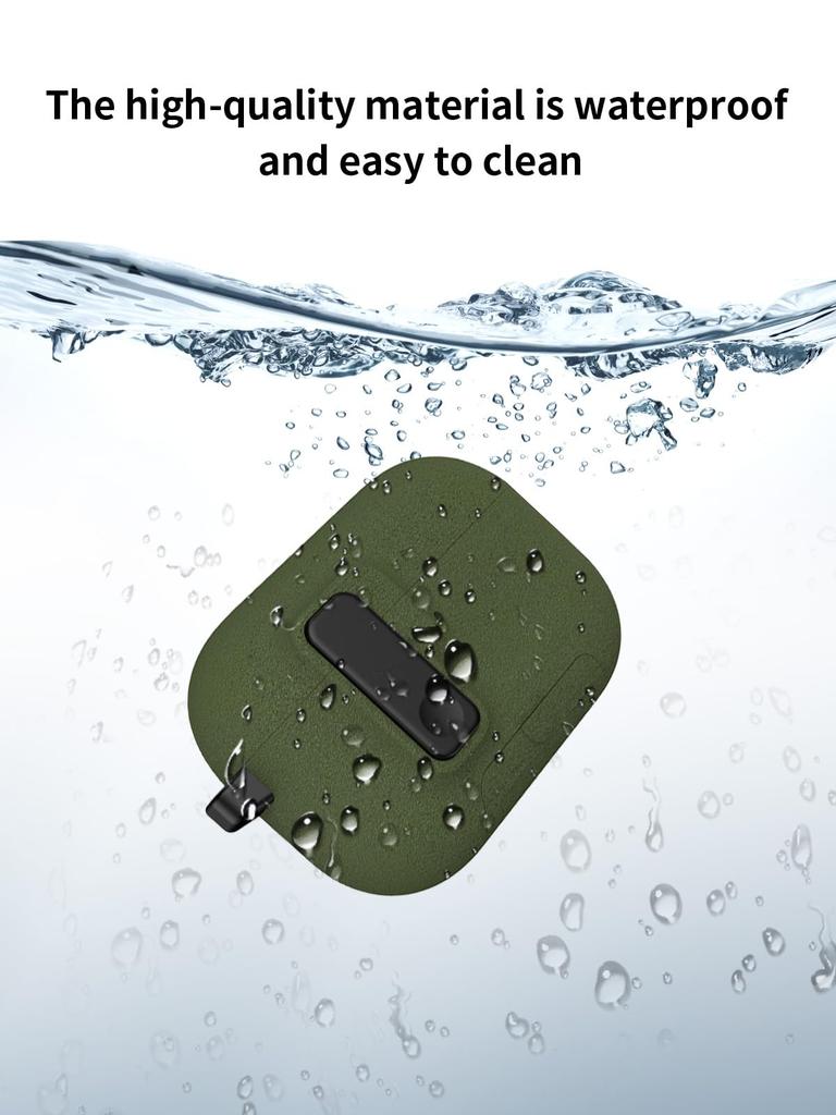 For AirPods Pro 3 Earphone Case For AirPods Pro 3 Case Full Body Shockproof Protective Phone Stand Style Case For AirPods Pro 3