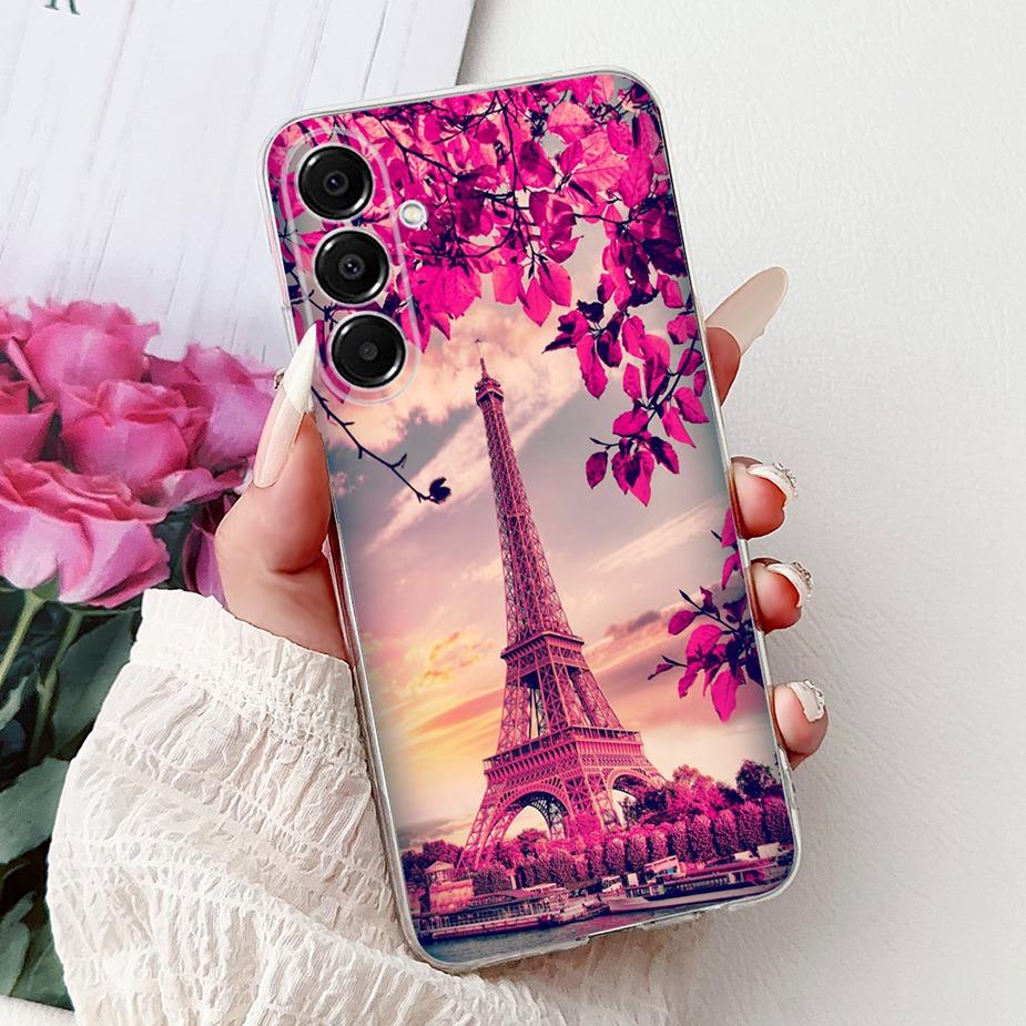 For Samsung Galaxy A17 5G Case SM-A176B Cute Cat Painted Cover 6.7'' Soft Silicone Case For Samsung A17 A 17 GalaxyA17 5G Fundas