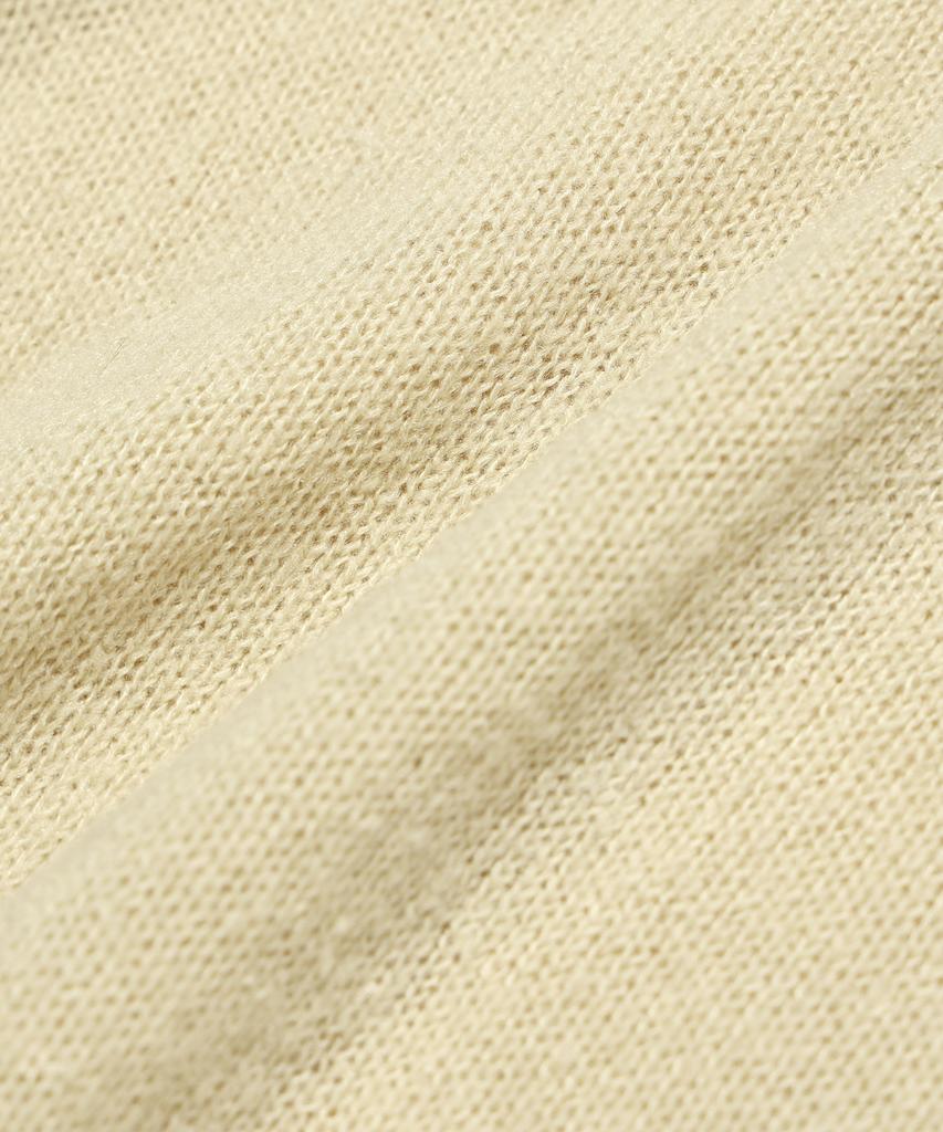 AOTT Unisex Snug Mohair Knit Ivory