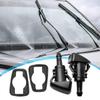Windshield Washer Nozzles Front Windshield Washer Sprayer 2Pcs Universal Nozzle Replacement 5303833AA For Chrysler Dodge