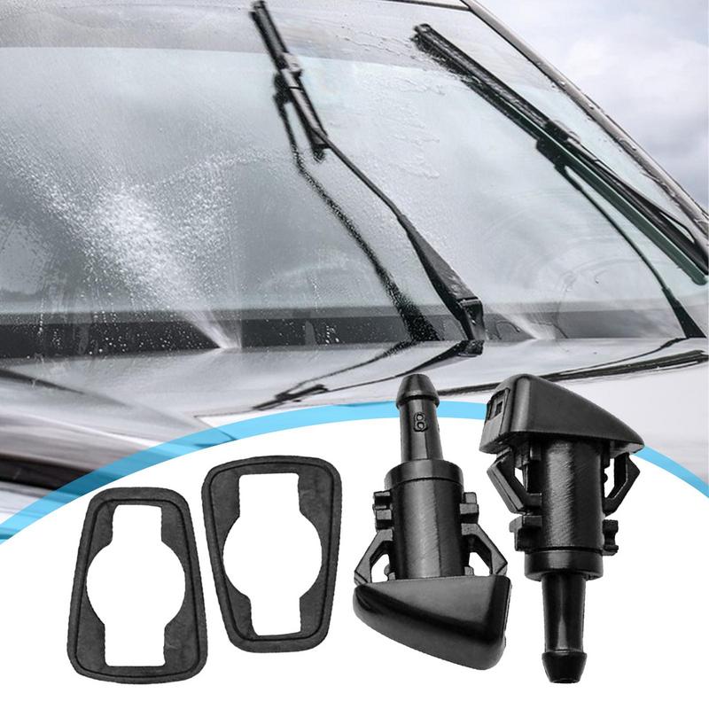 Windshield Washer Nozzles Front Windshield Washer Sprayer 2Pcs Universal Nozzle Replacement 5303833AA For Chrysler Dodge