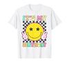 Groovy It's My Birthday Girls Women Teens Kid Bday Flower T-Shirt