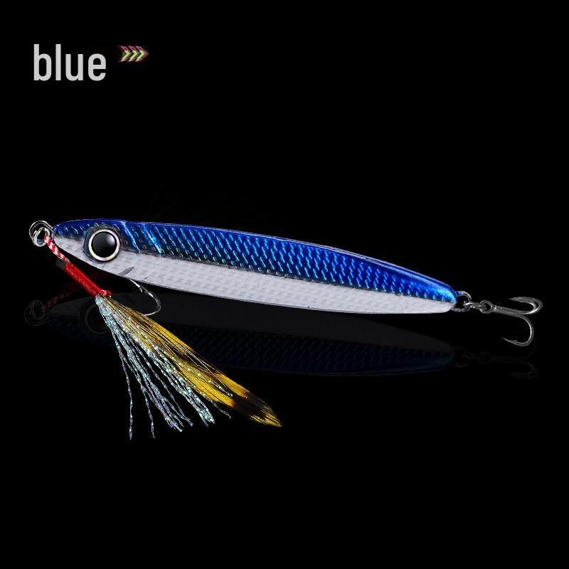 

Немезида с приподнятым уголком рта: Железная пластина в виде рыбьей чешуи, полноводная приманка 7g