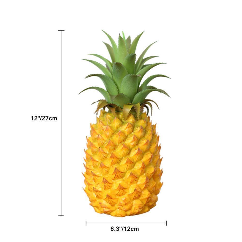 Obst Künstliche Ananas Ornament Dekor Display Hause Dekoration Kunststoff Gefälschte Party Hause Prop