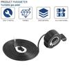 130X Speed Control 3 Pin Thumb Throttle Electric Bike Waterproof SM Plug Connector for Electric Scooters Bicycle Accelerator Throttles 2