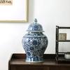 Classical Blue and White Porcelain General Jar Ceramic Candy Pots Tea Caddy Cereal Dispenser Storage Jars Cosmetic Containers
