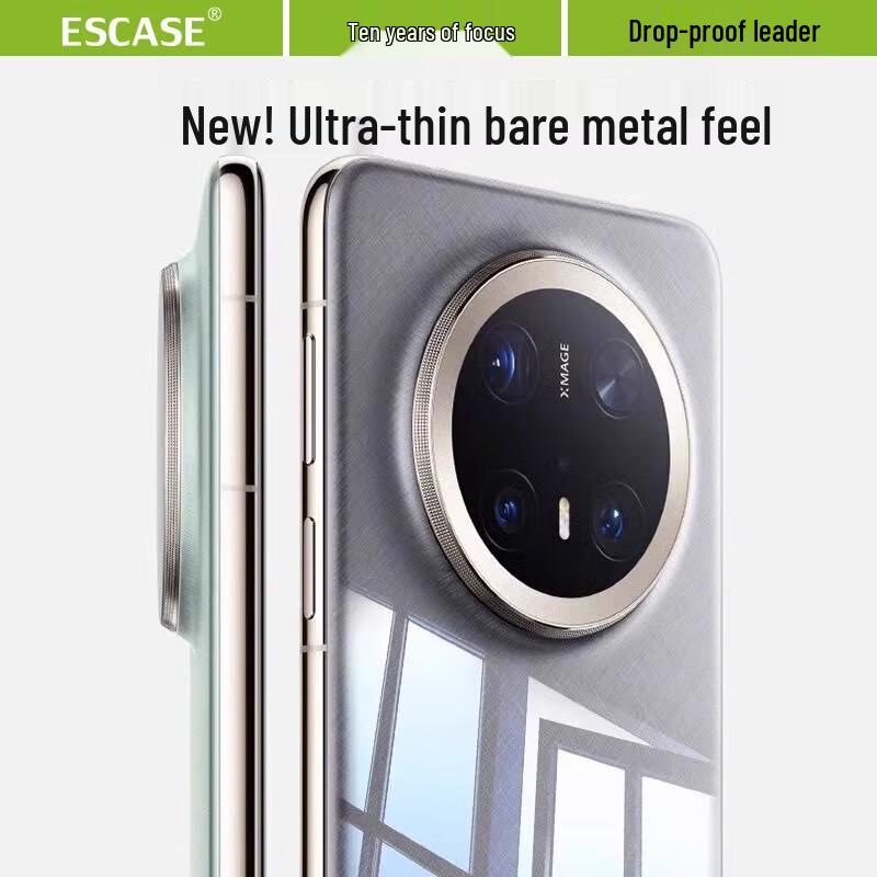 ESCASE Slim Transparent Anti-Drop Phone Case for Huawei