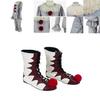 Stephen King's It Palhaço Assustador Joker Pennywise Fantasia Cosplay Material de Alta Qualidade E Durável