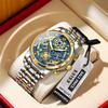 984 New Arrivals Quartz Watch for Men Luxury Stainless Steel Waterproof Chronograph Men Watches