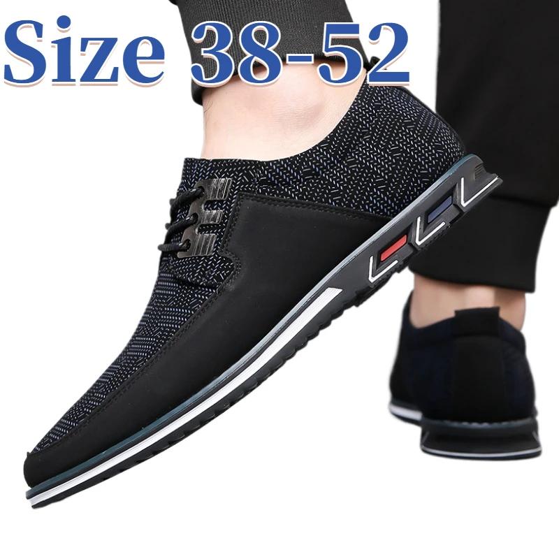 Mocassins pour hommes Mode Chaussures de ville pour hommes Bureau Chaussure en cuir Chaussure décontractée souple pour hommes Chaussures confortables grande taille pour hommes Mocassins