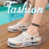 Slippers for Men In Summer, Wearing Breathable Sandals Outside the Head, Outdoor Cooldown, Anti Slip Beach, Straight Drag