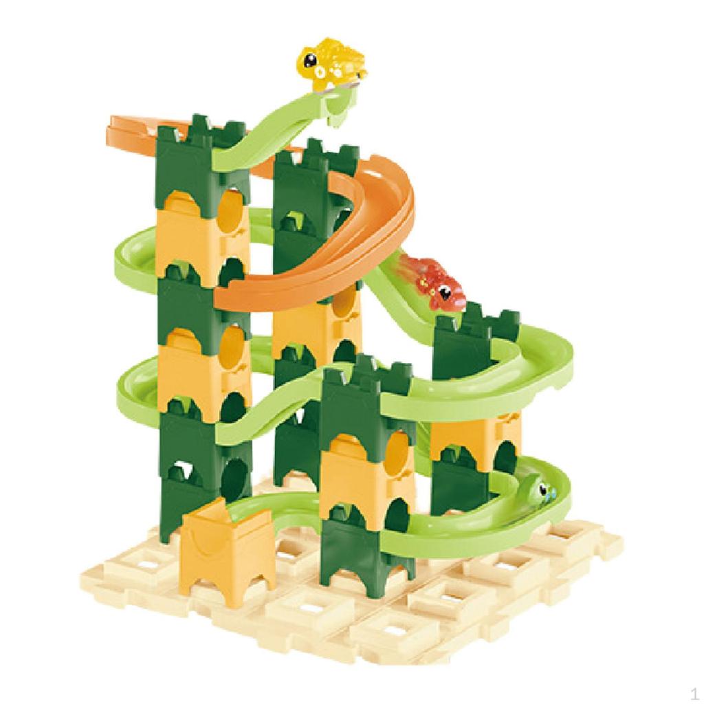 Children's Marble Race Kit, Construction Blocks for Fun Learning Experience