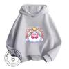 Cartoon Print Kirby Hoodie New 2026 Hot Selling For Kids Teenagers Boys Girls Autumn Winter Fashion Casual Trendy