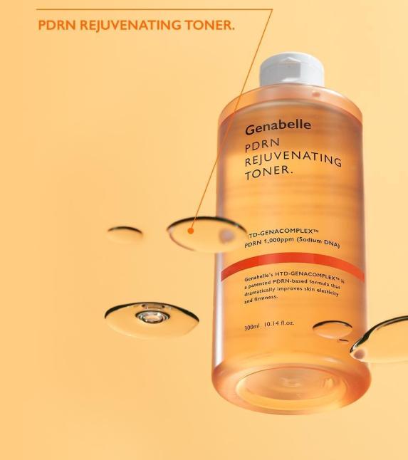 Genabelle PDRN Rejuvenating Toner 300ml – Hydrating & Skin Renewal Toner