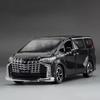 1:32 Scale Alphard Land Cruiser Toy Car Model Alloy Diecast Sound Light Pull Back Simulation Vehicle Models Boy Collectible Gift