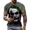 New Handprint 3D Printed Pattern Abstract Personalized Street Men's Casual Loose T-shirt