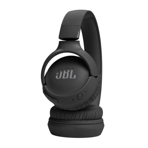 Bezdrátová sluchátka JBL TUNE 520BT s Bluetooth, uzavřená konstrukce, až 57 hodin nepřetržitého přehrávání, náušní, nabíjení USB typu C, vícebodové připojení