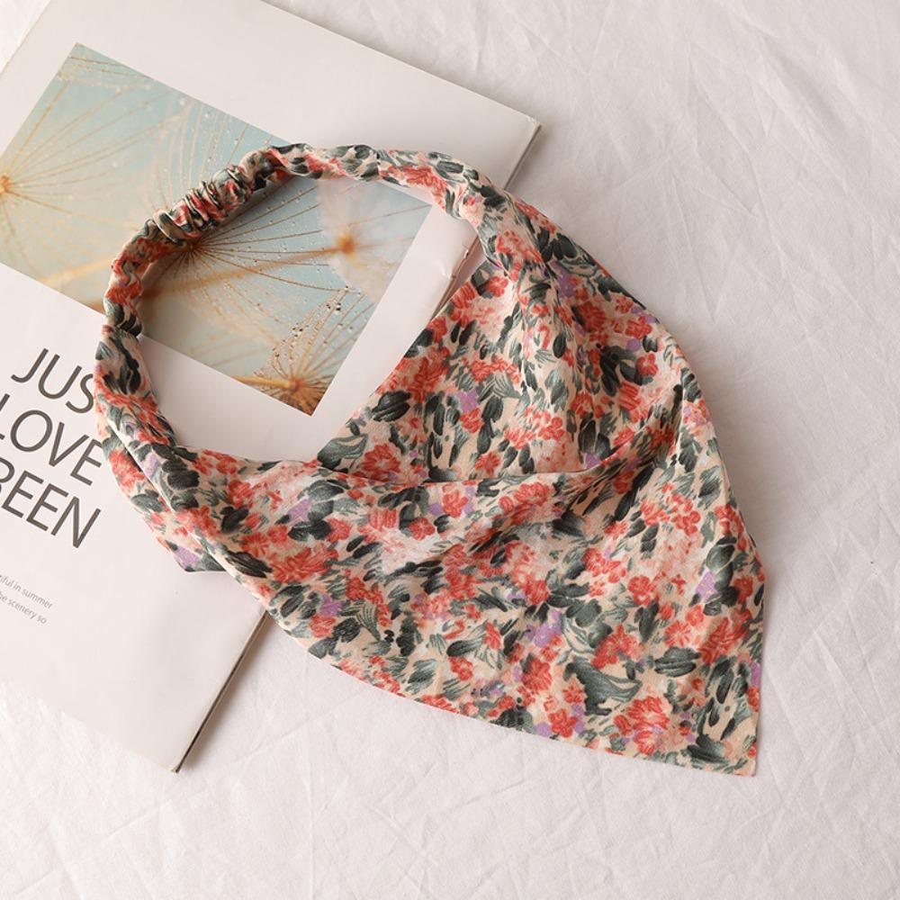 Daisy Women Turban Summer Triangle Head Scarves New Head Kerchief Scarf Women Girl