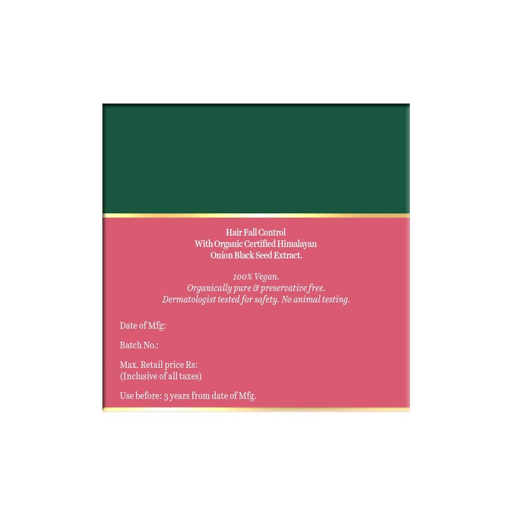 Biotique Zwiebel Schwarzkümmel Haarmaske 175g Gegen Haarausfall & für Wachstum, Nährt Repariert Verdickt das Haar, Natürlicher Glanz