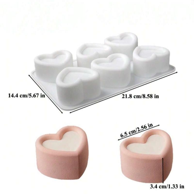 

Silicone Mousse Cake Mold Square Flower Easy Using Non-stick Chocolate Dessert Baking Mold for Cake Decorating DIY Bakeware Tool