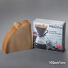 Glass Coffee Filter Cups and Espresso Filter Paper Set Reusable Cone Pour Over Coffee Dripper Filters Accessorie