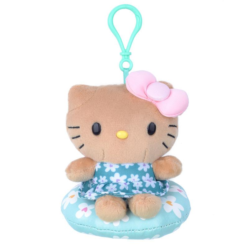 Sanrio Hello Kitty Plush Keychain With Soft Short Plush For Cute Bag Decoration