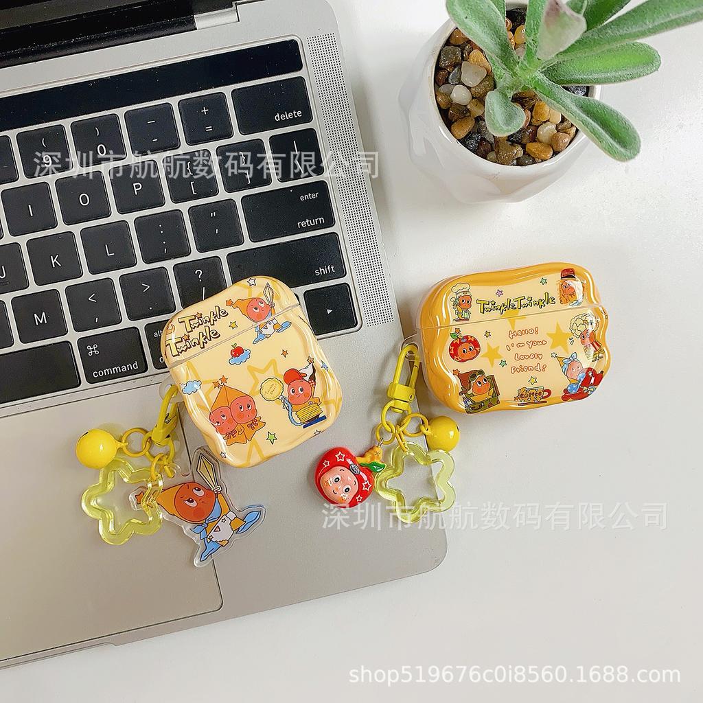 English red apple people for airpodspro1 apple wireless bluetooth headset case AirPods 1 new models