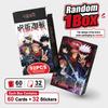 Jujutsu Kaisen 92PCS Lomo Card Set Anime Photo Cards with 32 Stickers for Scrapbook Journal Album Desk Decor Gifts Toys