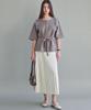 LUSIDA Belted Glow Knit Top