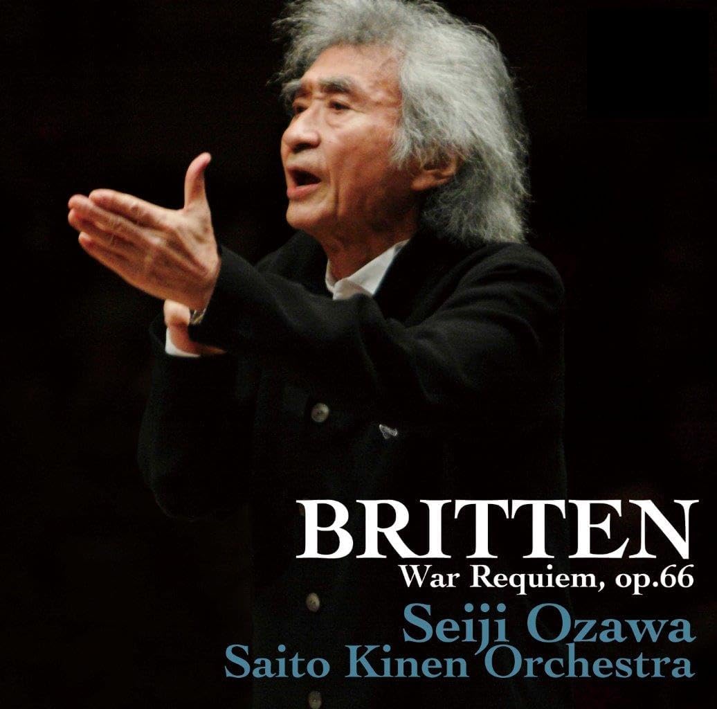 

CD SEIJI OZAWA, SAITO KINEN ORCHESTRA - Britten War Requiem 2010 (Uhqcd)(Li UCCD41120 UNIVERSAL MUSIC 2024 Japan Classical