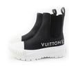 Excellent Boots LV Squad Line High-top Sneakers/side-gored 35 Used