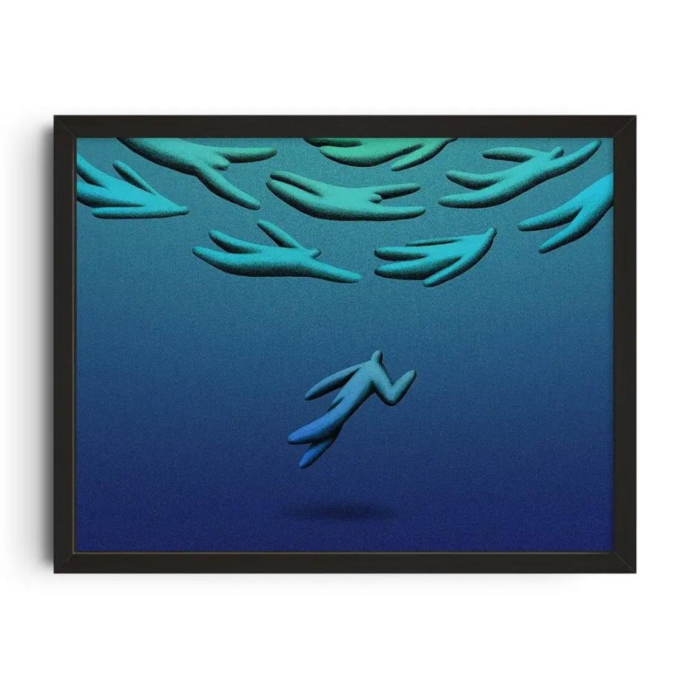 Abstract Canvas Print Mid Century Wall Art Vintage Classic Posters Retro Canvas Painting for Living Room Bedroom Home Decor