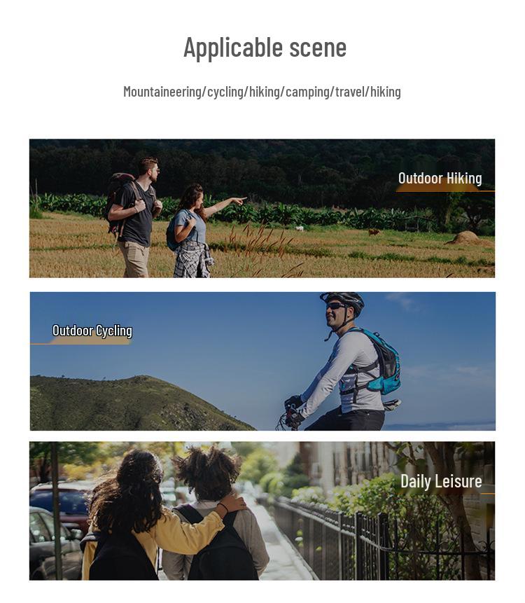 Ultralight Foldable Outdoor Backpack for Hiking, Travel & Cycling
