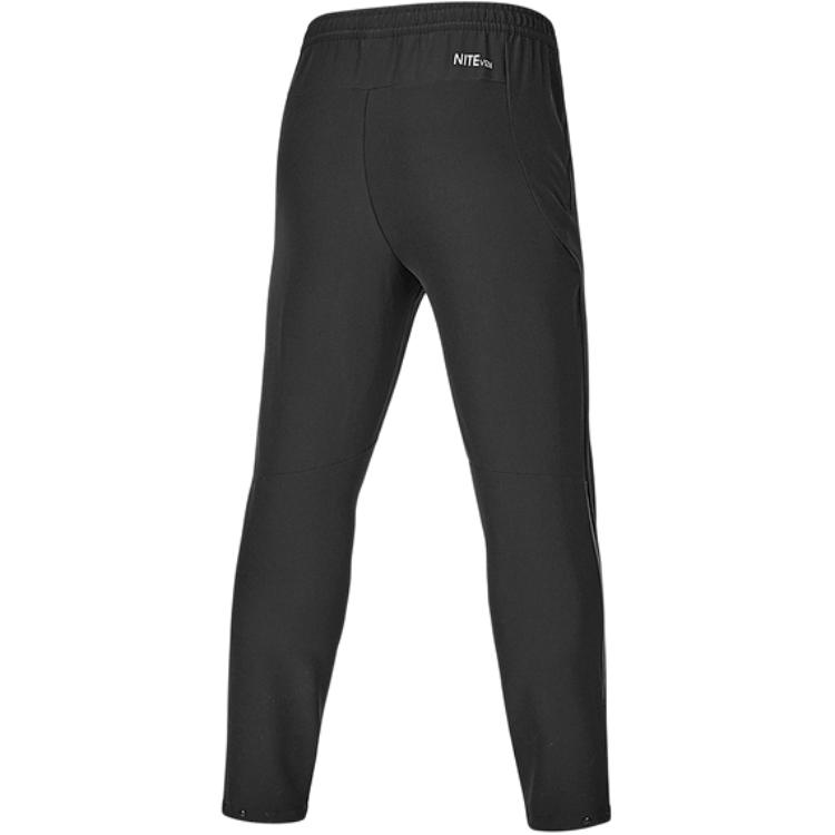 Skechers Comfort Sports Series Solid Color Casual Breathable Versatile Knitted Sports Pants Men Bottoms Carbon-Black P424M005-0018