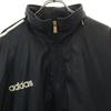 Adidas 90s Old Batting Coat L Black Descente Men's Used