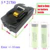 BL1830 5 X 21700 Li-ion Battery Case BMS PCB Charging Protection Circuit Board Shell Box BL1860 For MAKITA 18V Housings