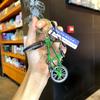 Creative Mini Bike Keychain Exquisite Mountain Bike Key Chain Couple Bag Pendant Gift