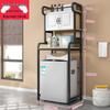 Over-the-Washing Machine Storage Rack with Cabinet