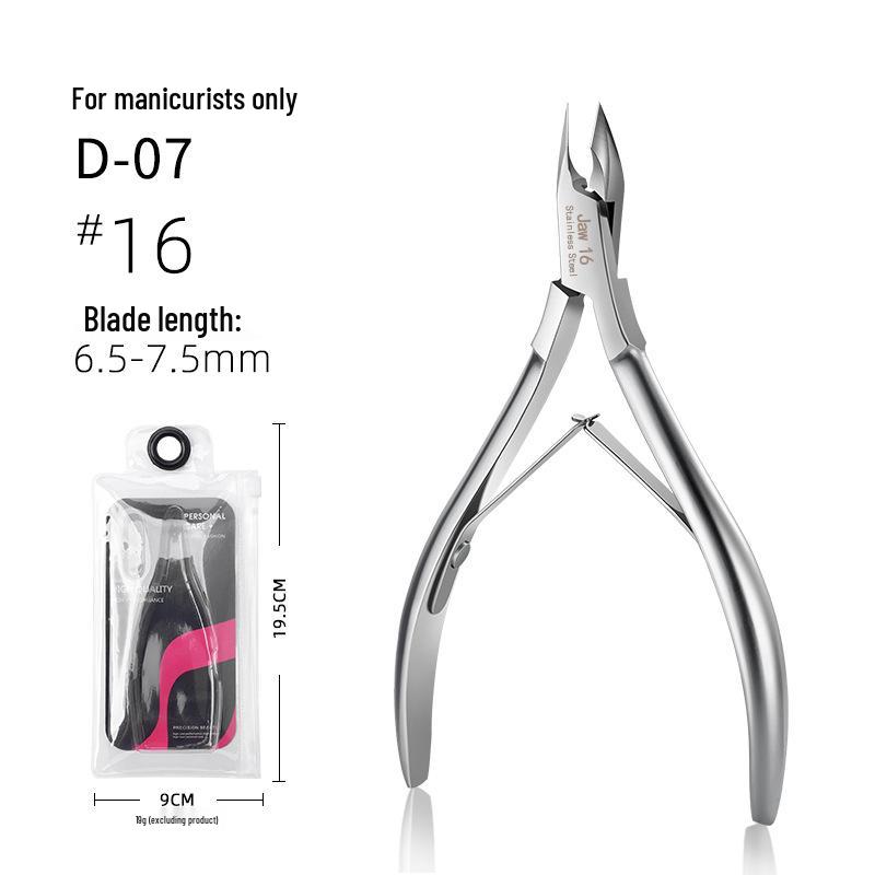 Hot-Selling Stainless Steel Cuticle Scissors for Nail Art - Special Cuticle Nippers D0714