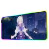 misteln schariac Mouse Pad RGB Gaming Mousepad Big LED Pad PC Desk Mat Luminous Mouse Pad Large Keyboard Mats Table Rug With