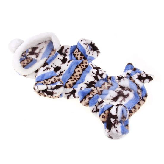 Pet Blouse Cute Wear-resistant Coral Fleece Warm Pet Blouse for Show