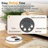 Smart Cat Feeder Food Dispenser With 6-Meal Timer For Dry And Wet Food For Domestic Pets