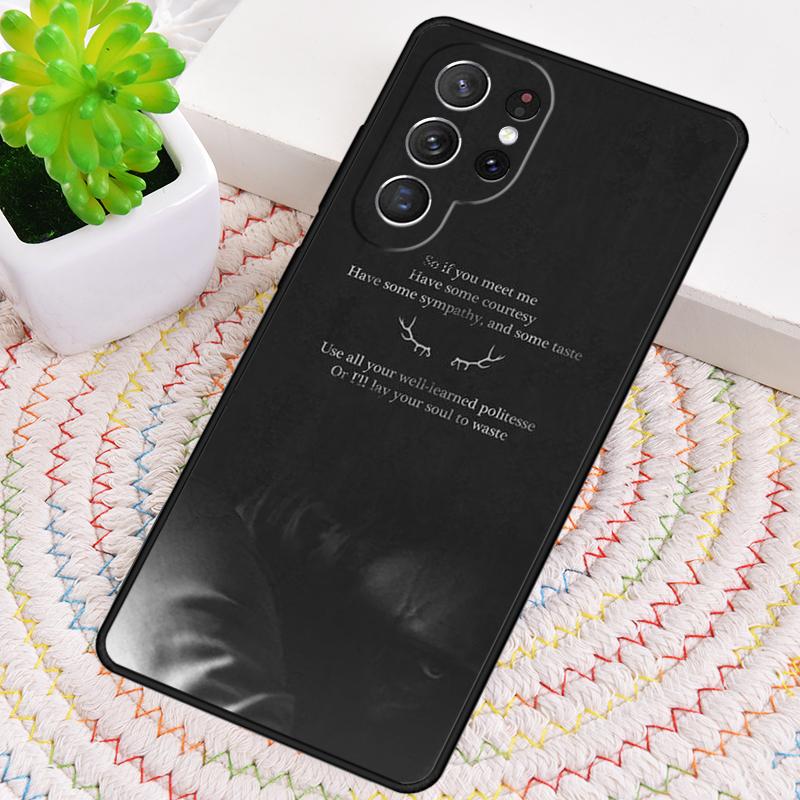 Hannibal TV Series Silicone Phone Case For Samsung Galaxy note 10 pro S26 S25 S24 S23 S22 S21 Plus S25Ultra Capa Cover