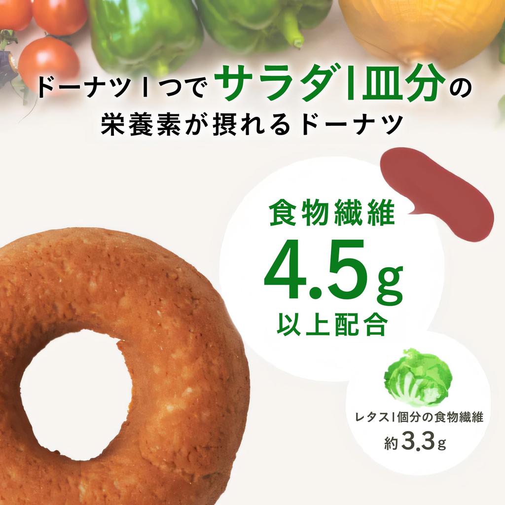 OKARAT Okara 12 Low Sugar Gluten No White Low Calorie Snack Flavor Donuts, Pieces, Carb, Free, Free, Sugar, Diet, (3 Mix)