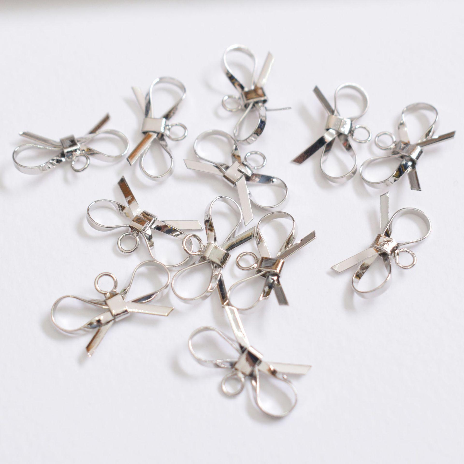 

10 шт. полых сережек-игл в форме бабочки, обернутых в золото 14 карат, с подвесной иглой из серебра S925, серьги ручной работы, аксессуары для работы в процессе